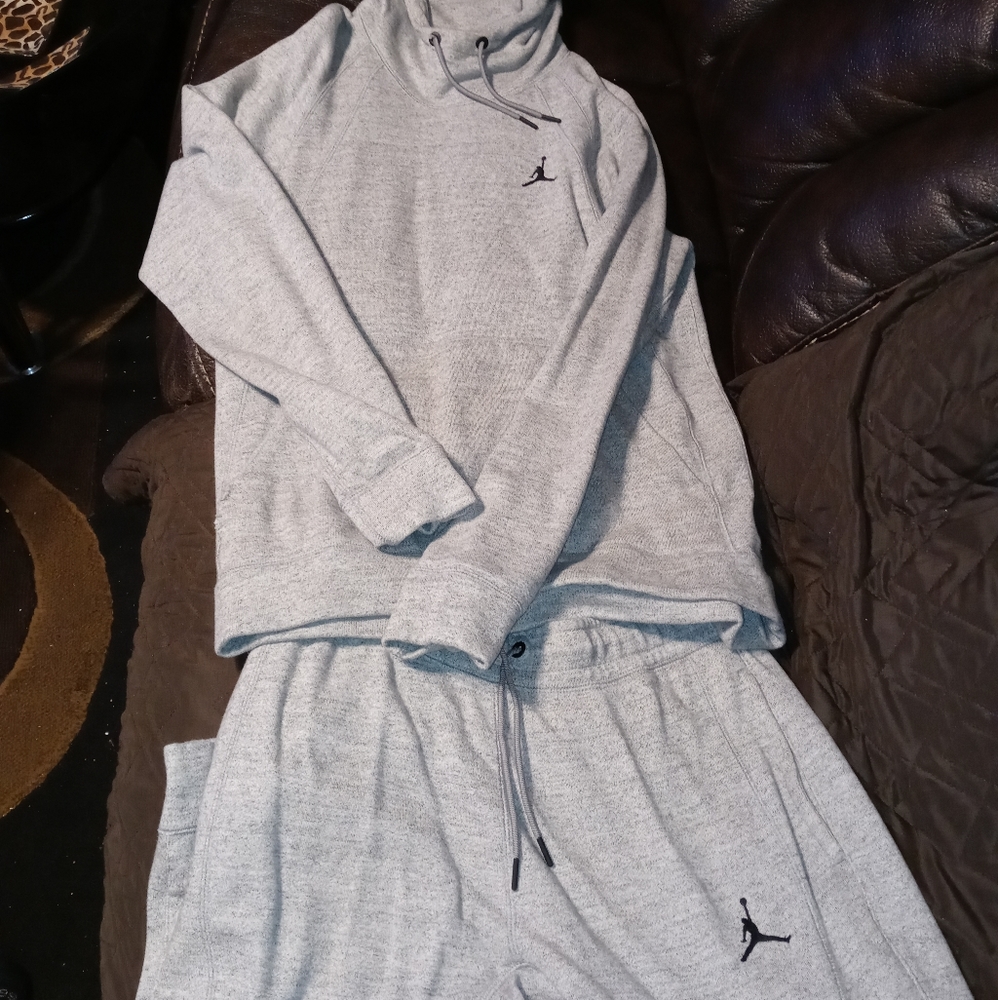Air Jordan Grey Jumpsuit. 100% Great Condition.